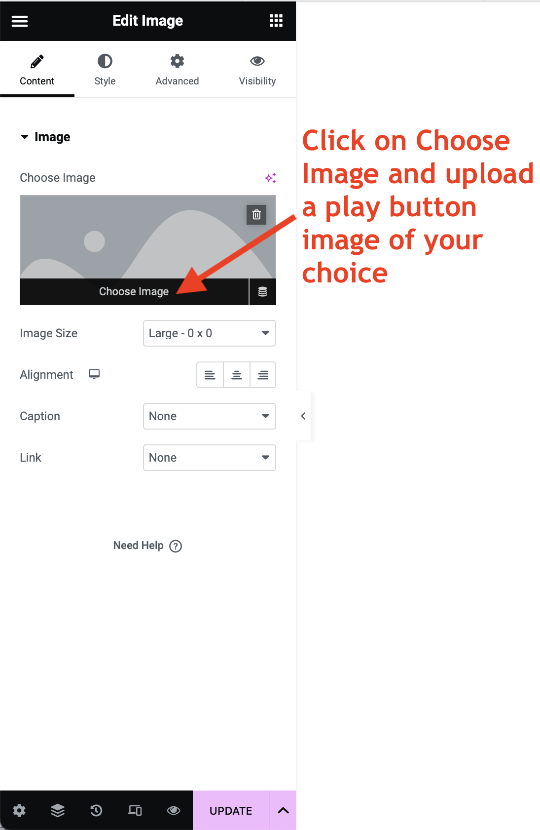 uploading play button